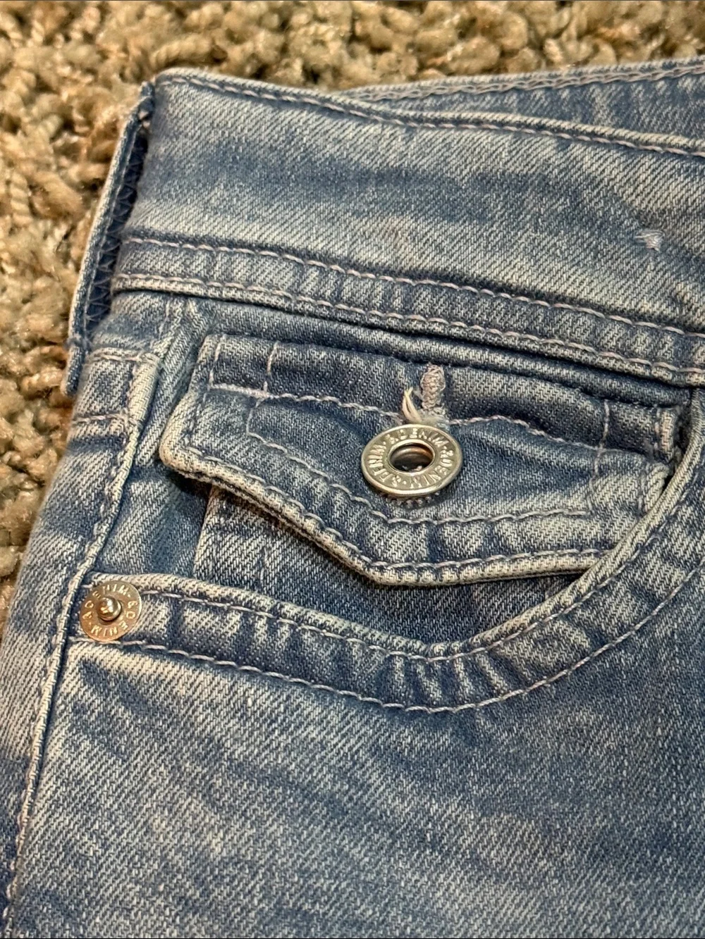 Girls H & M Flared Denim Jeans 14 NEW